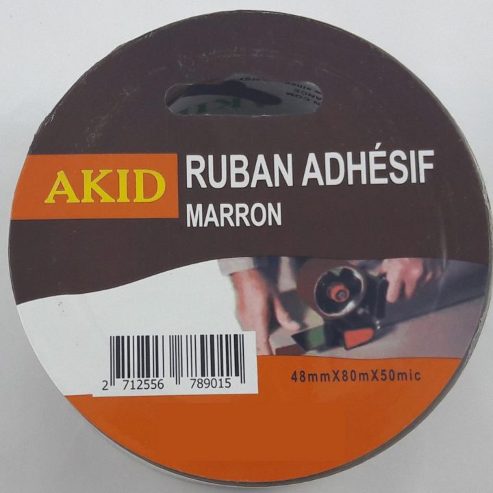 Ruban adhésif marron